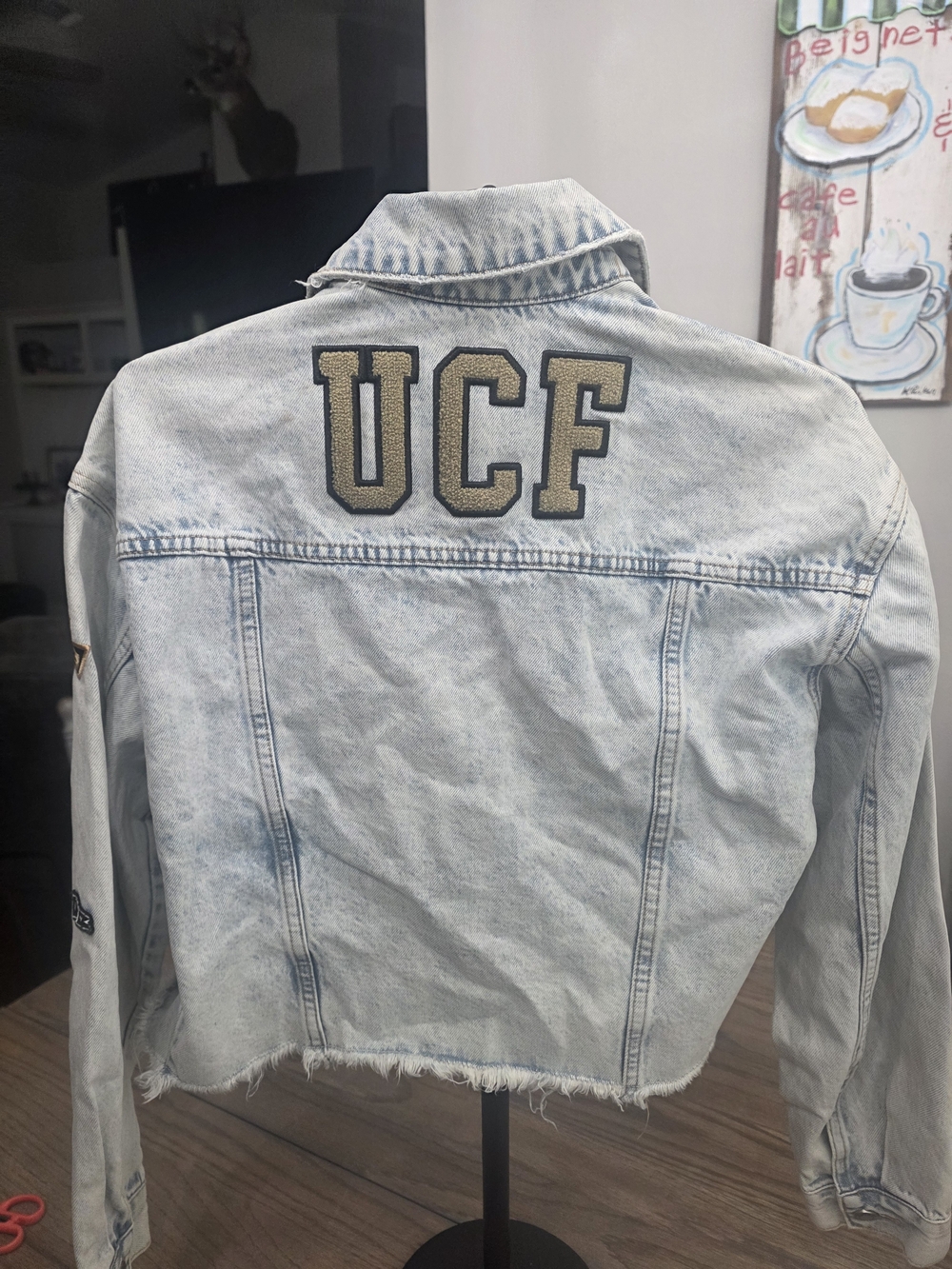 Hype Vice NWT Xs Runs Big Denim Jacket  UCF